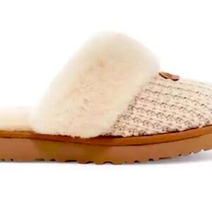 Ugg Cozy knit slipper - cream - sz 9